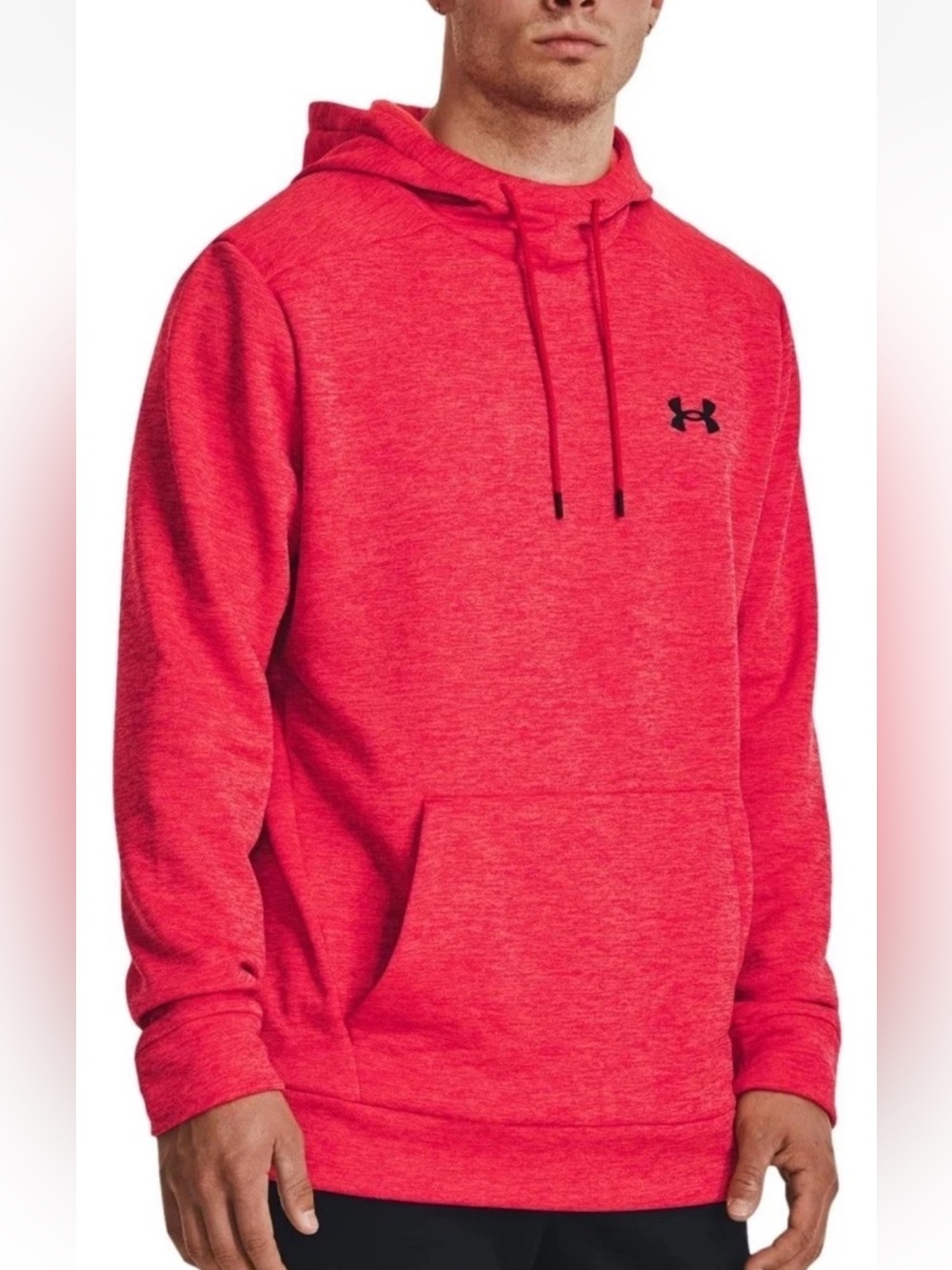 Under Armour Men’s Heather Red Pullover Hoodie XL